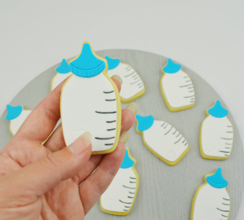 baby bottle cookies